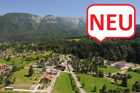 Das Dolomiti Camping Village in Südtirol